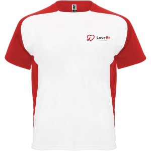 Bugatti rvid ujj gyerek sportpl, white, red (T-shirt, pl, kevertszlas, mszlas)